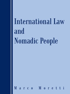 cover image of International Law and Nomadic People